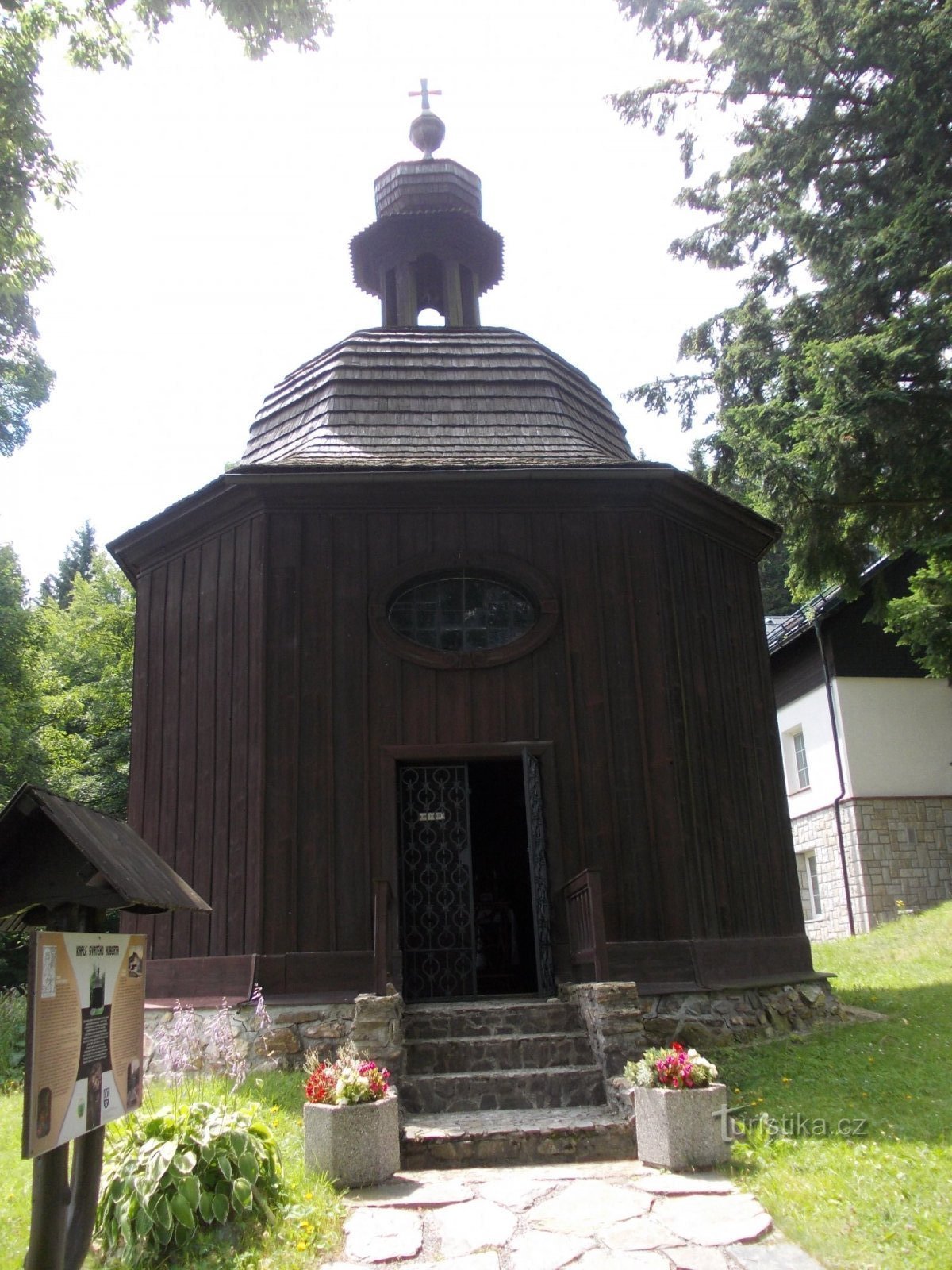 wooden chapel of St. Hubert