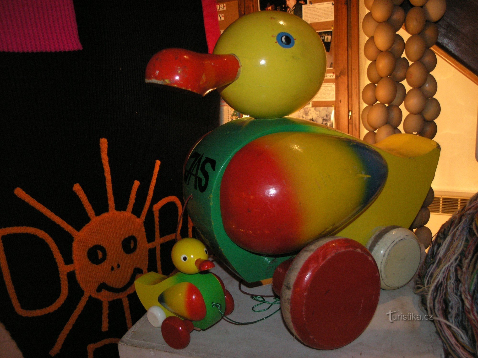 canard en bois - musée des curiosités - Pelhřimov