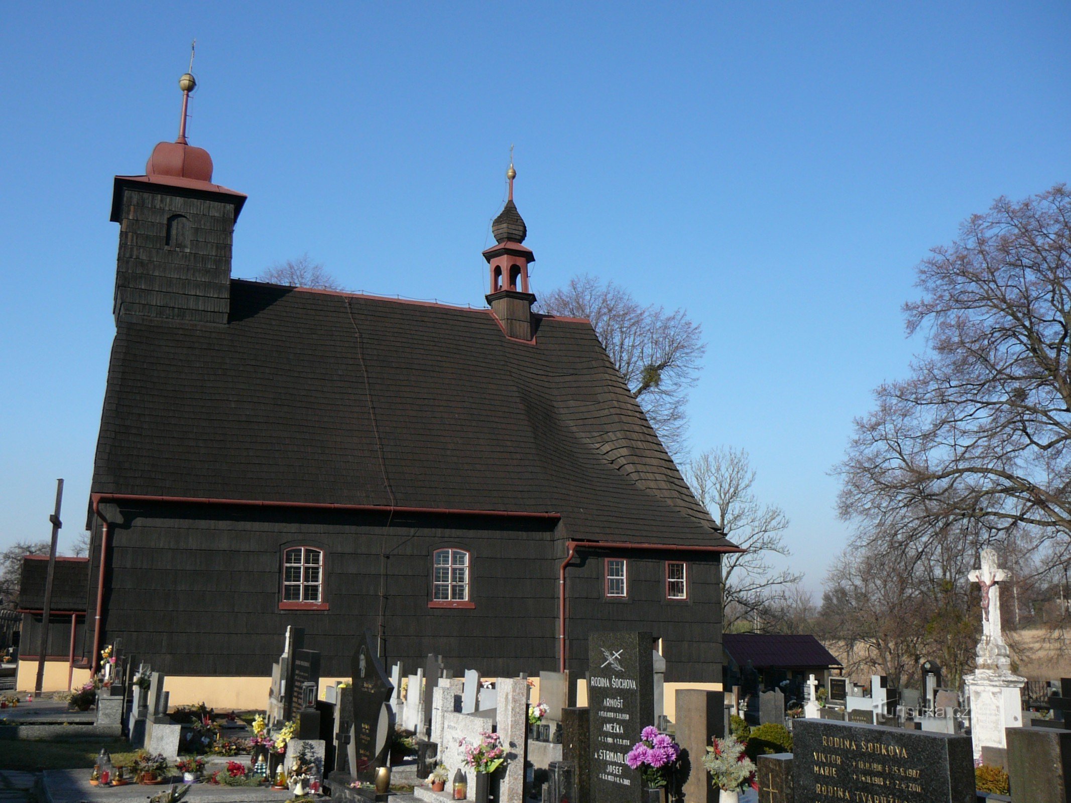 église en bois de l'archange Michael Řepiště 2