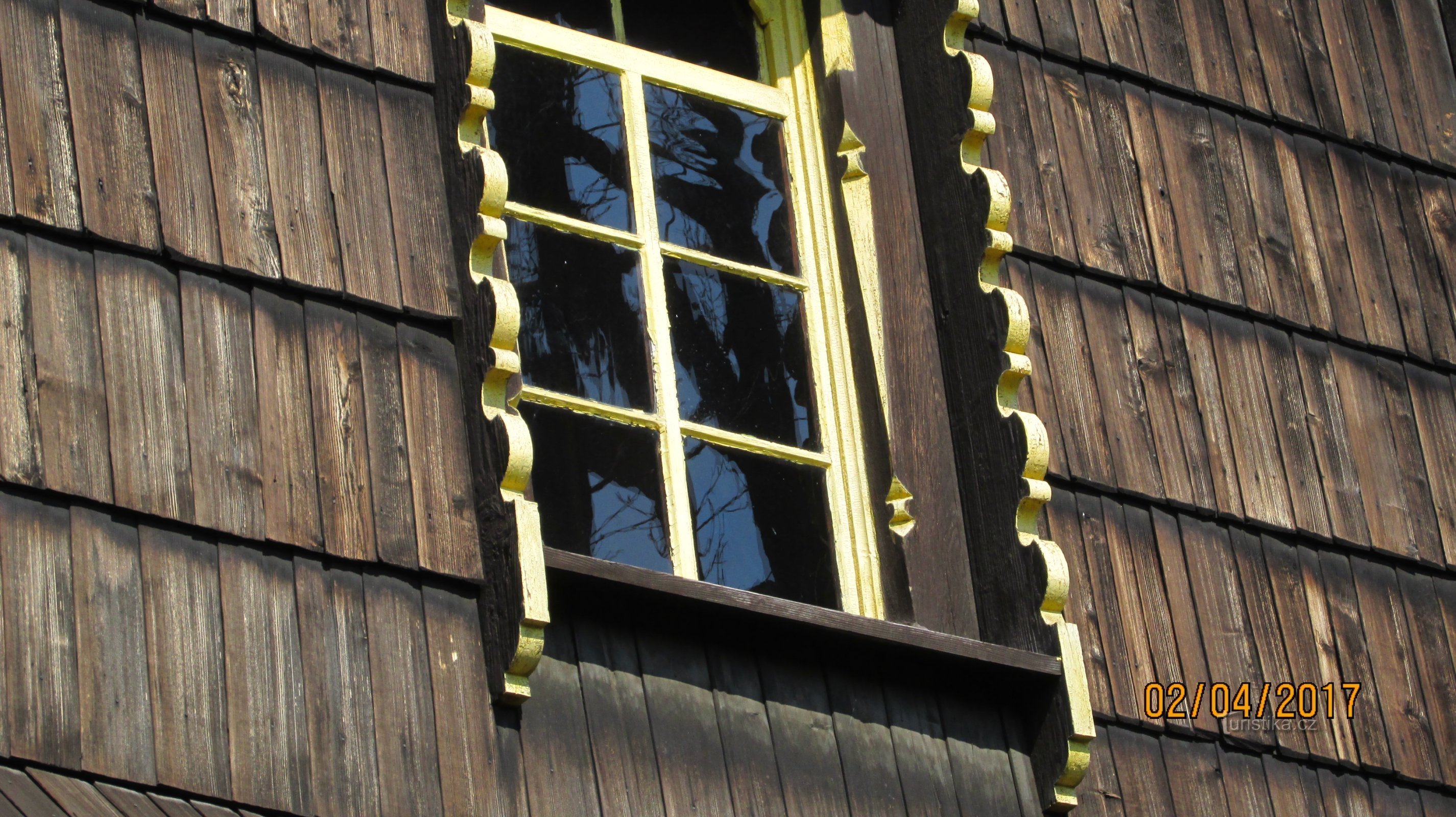 Houten kerk van de Verheffing van het Heilig Kruis, Bystřice nad Olší