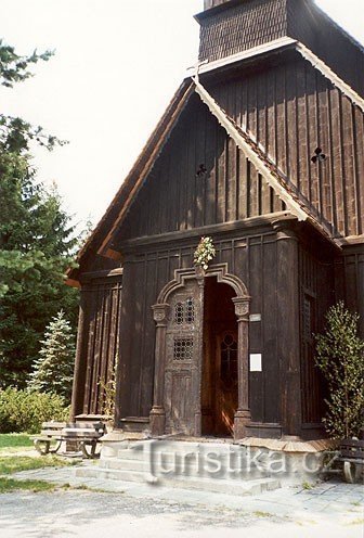 La iglesia de madera de St. Bedrich