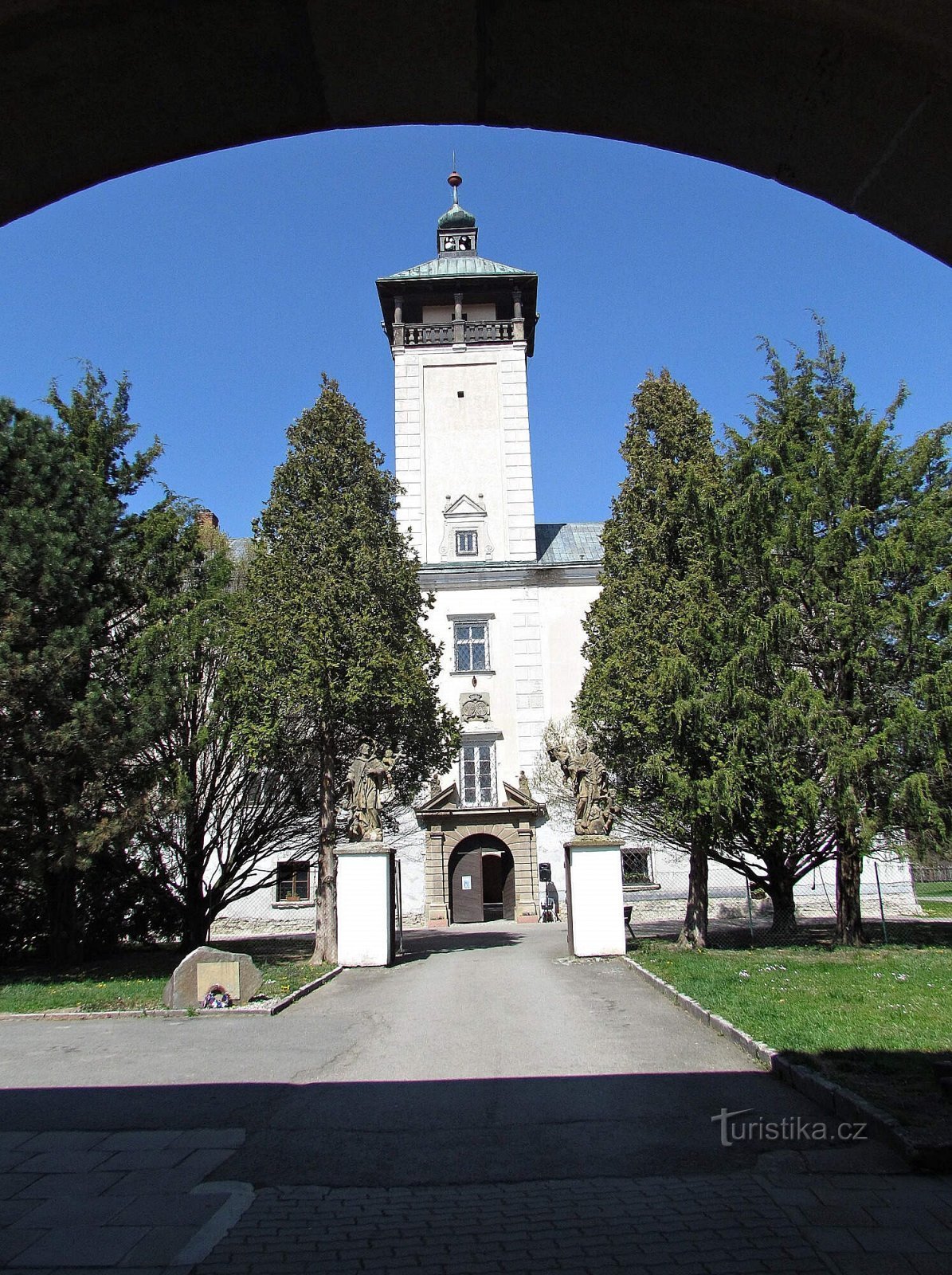 Drevohostice - le parc du château