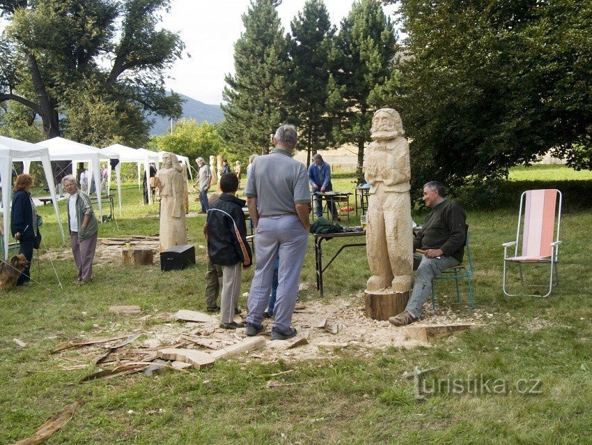 Sculpture sur bois 2007