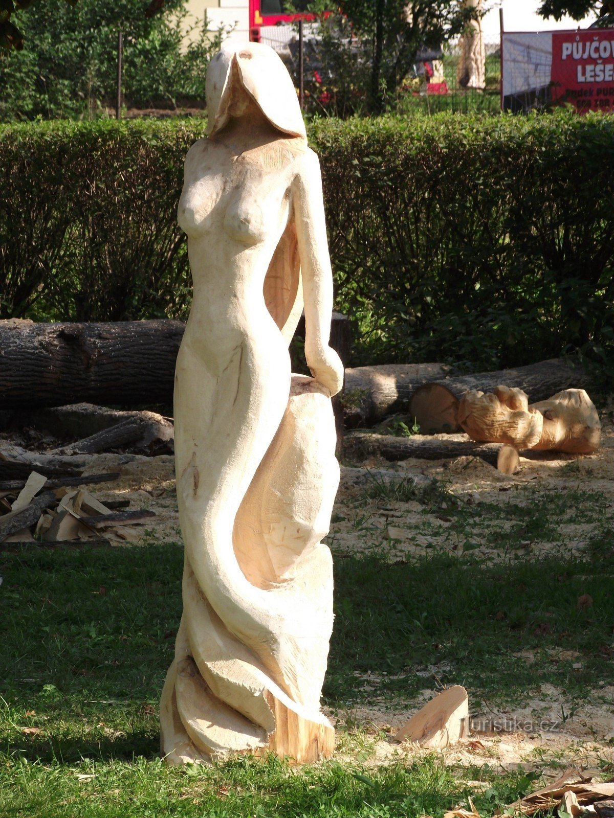 Scultura in legno a Šumperska