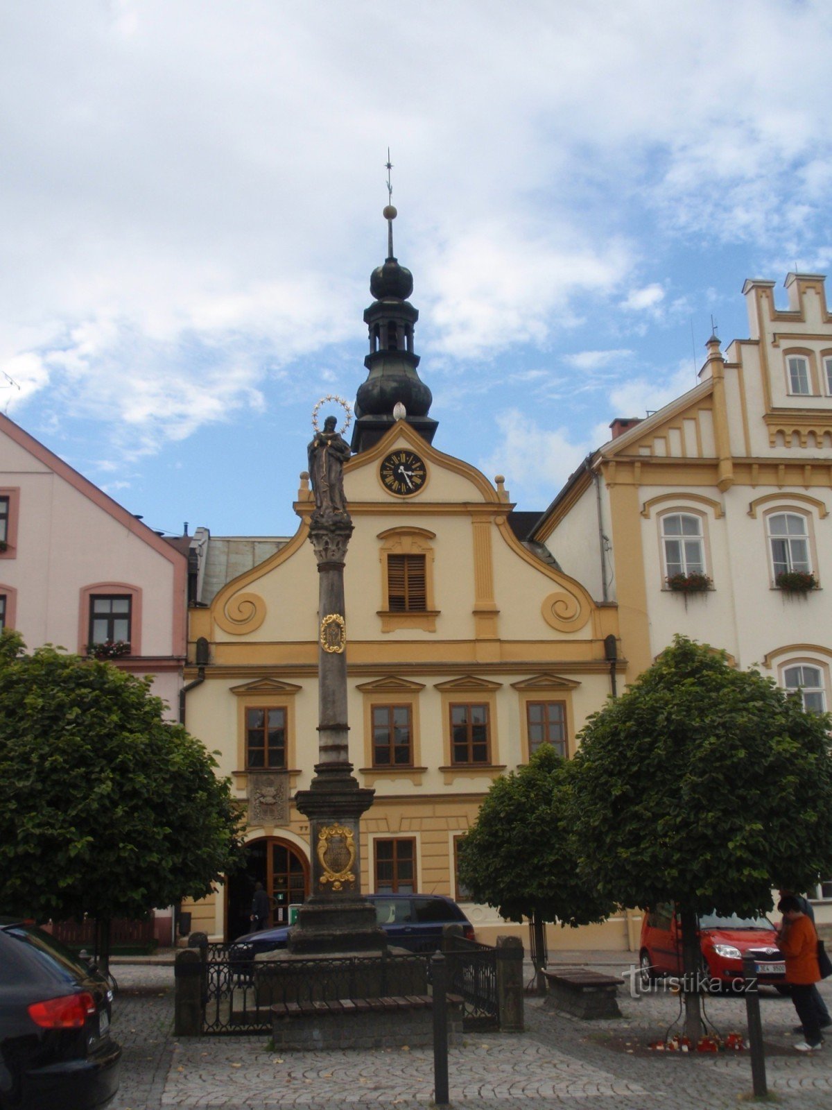 Pequeños monumentos de Česká Třebová