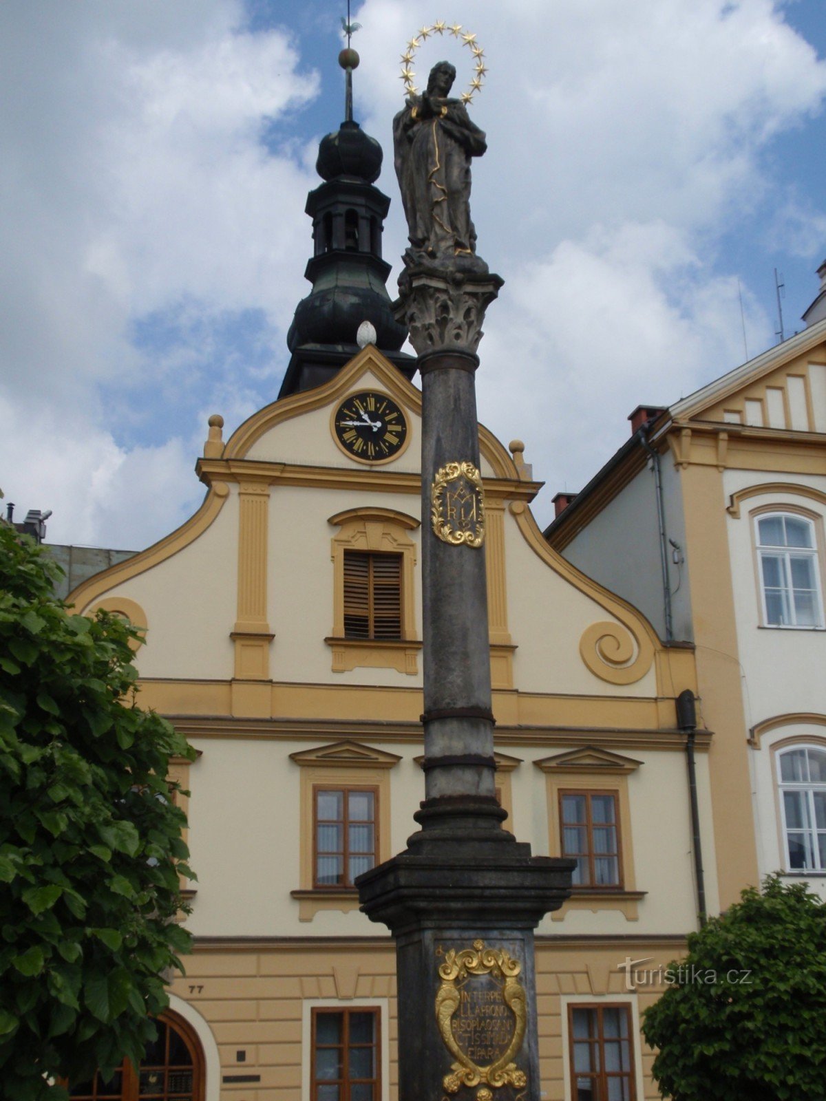 Pequeños monumentos de Česká Třebová