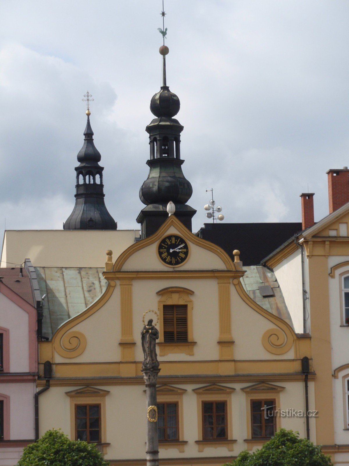 Pequeños monumentos de Česká Třebová