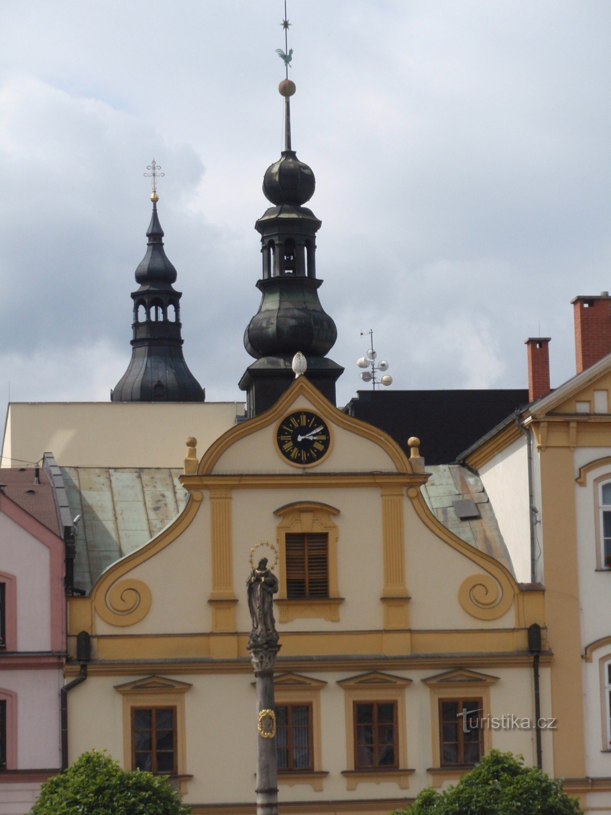 Mici monumente din Česká Třebová