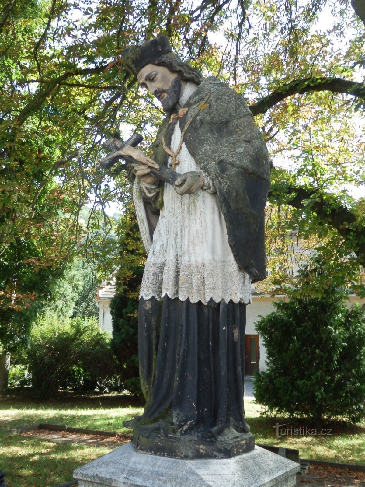 Små monumenter i landsbyen Štěpánov nad Svratkou