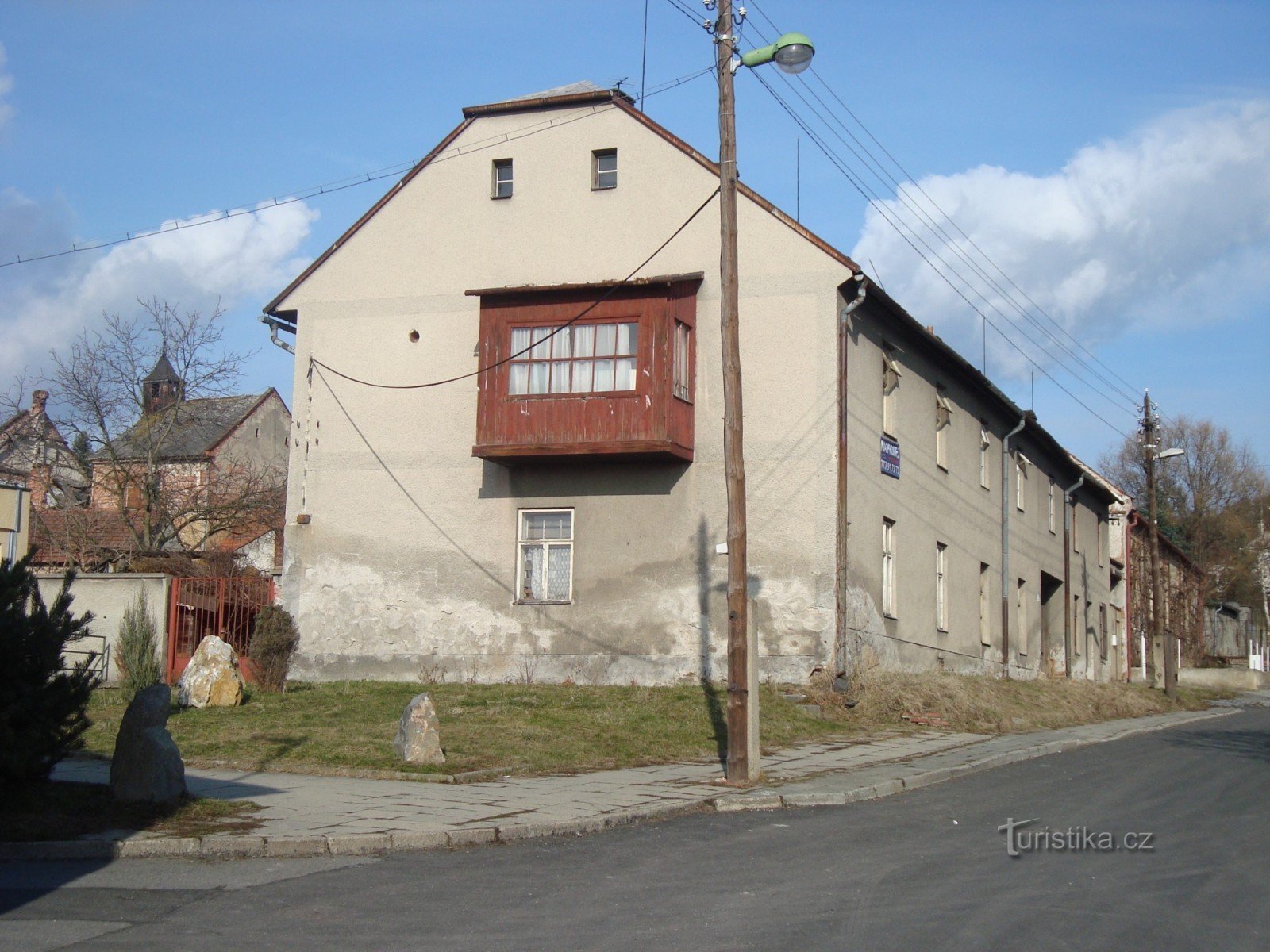 Droždín-huis onder Dolní dvorem-Foto: Ulrych Mir.