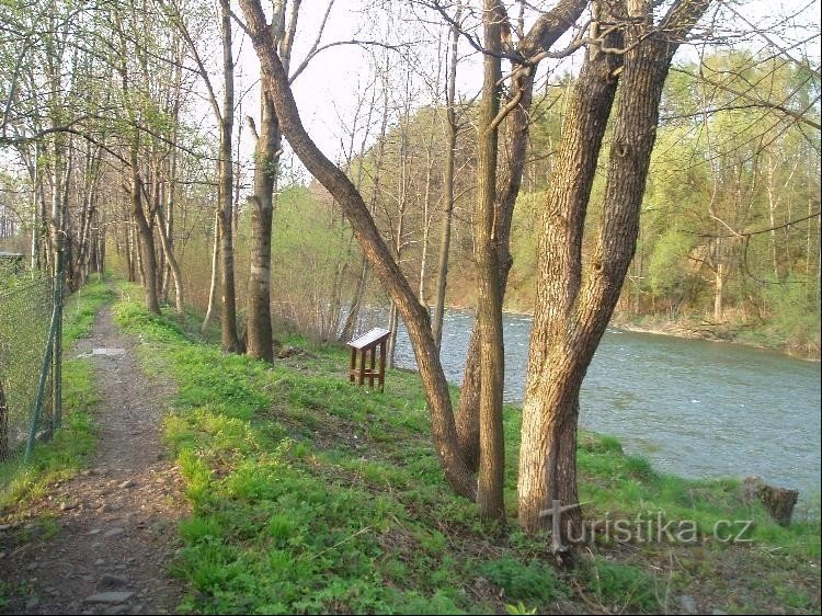 tweede stop aan de kust van Ostravice