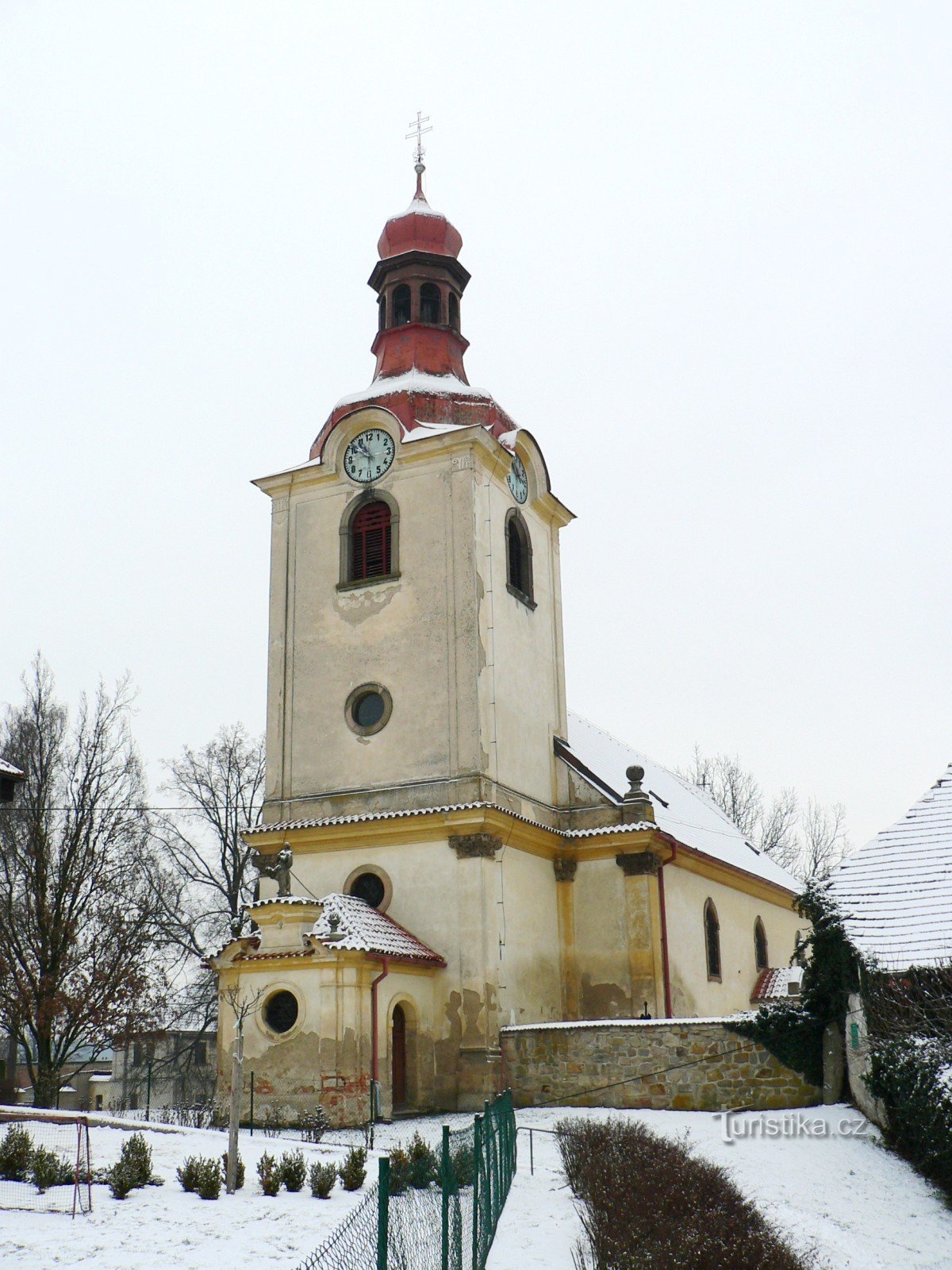 Družec - kostel Nanebevzetí Panny Marie