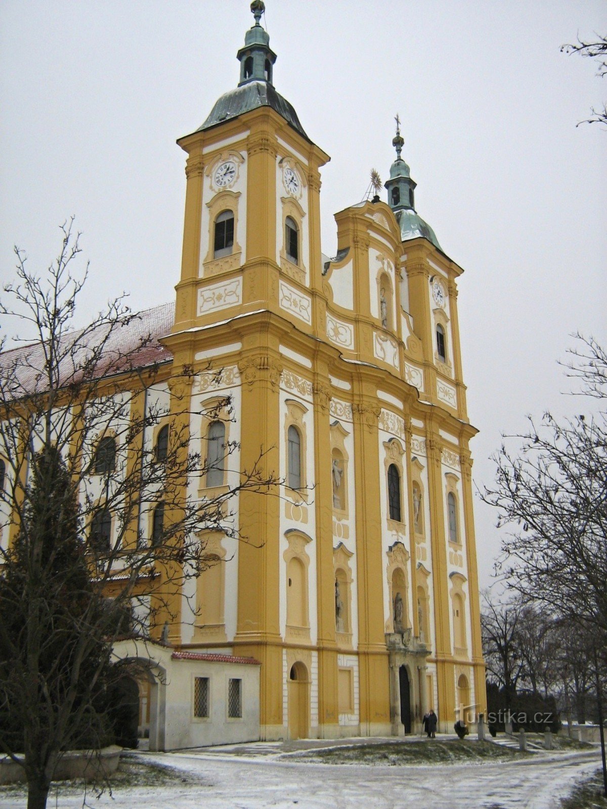 Dub nad Moravou - pilgrimskirke for Jomfru Marias renselse