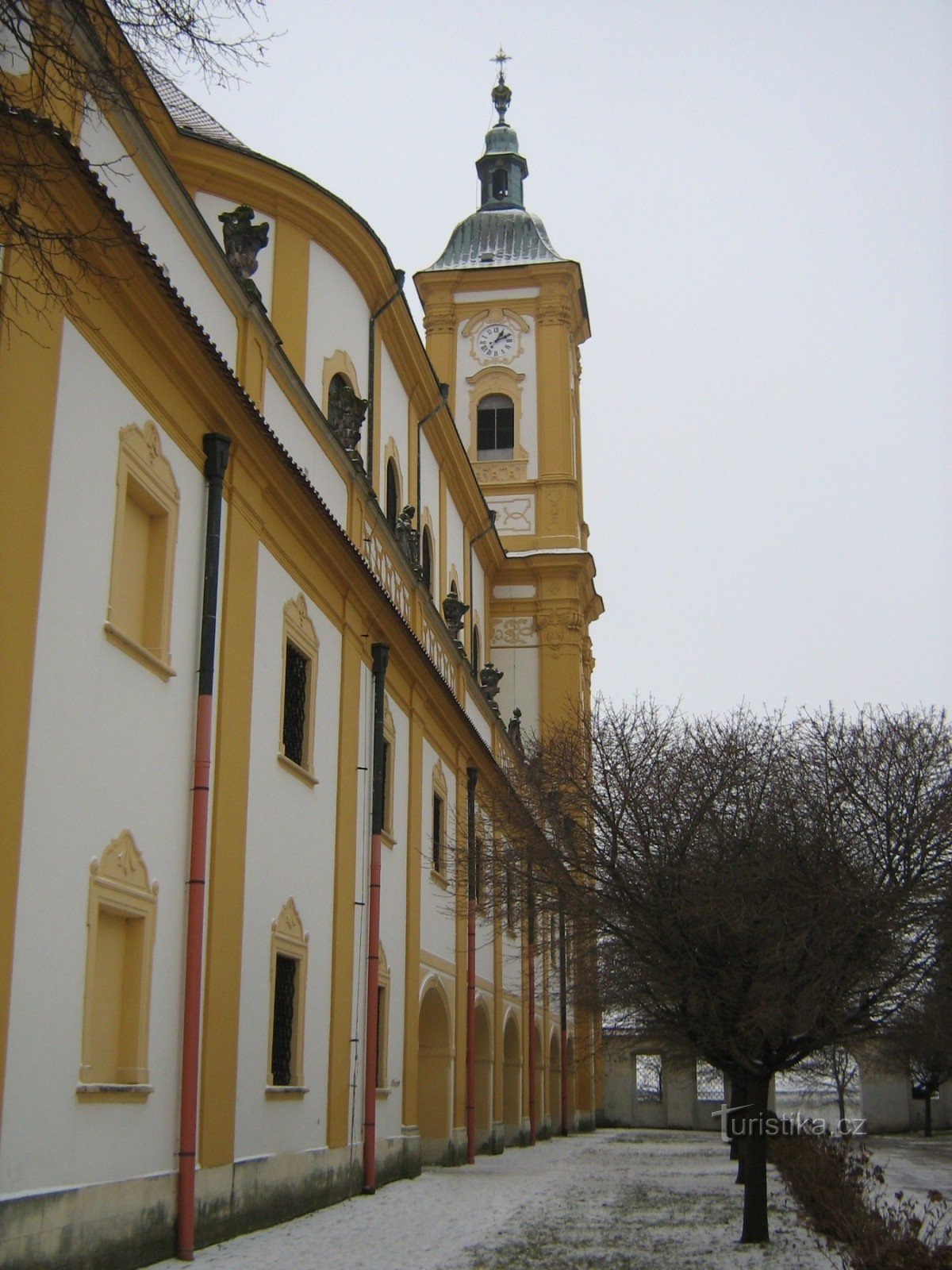 Dub nad Moravou - bedevaartskerk van de Zuivering van de Maagd Maria