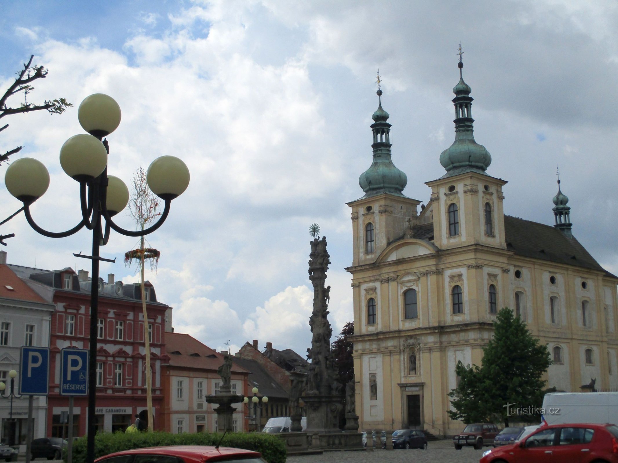 Duchcov - Piazza della Repubblica