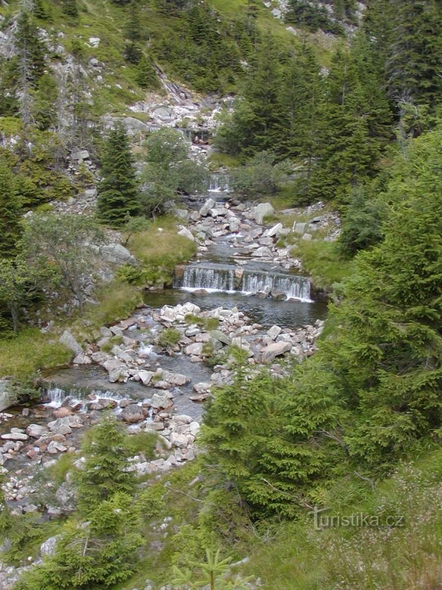 Mine de l'Elbe blanche