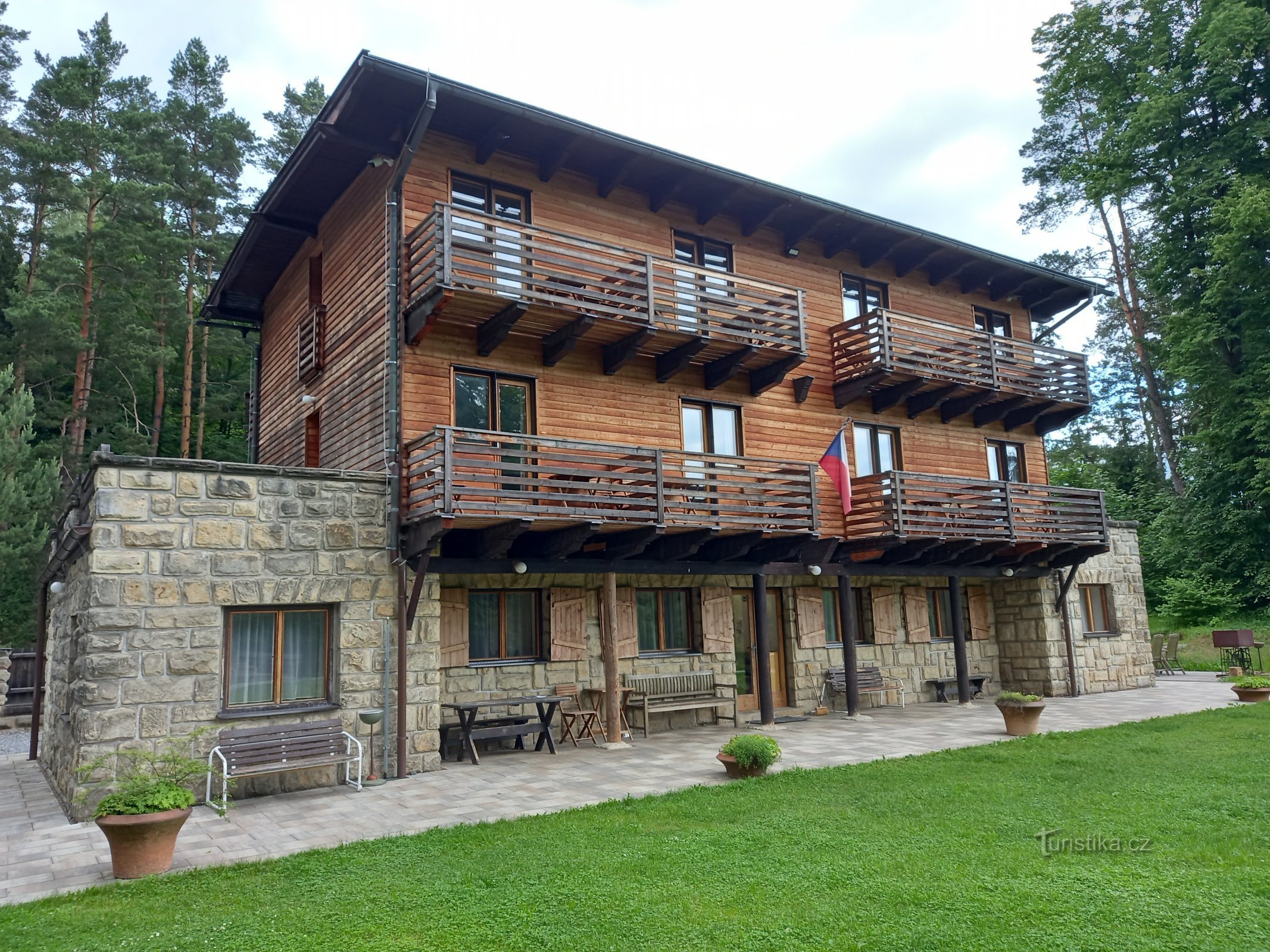 Čapk-brödernas hus i Budislav