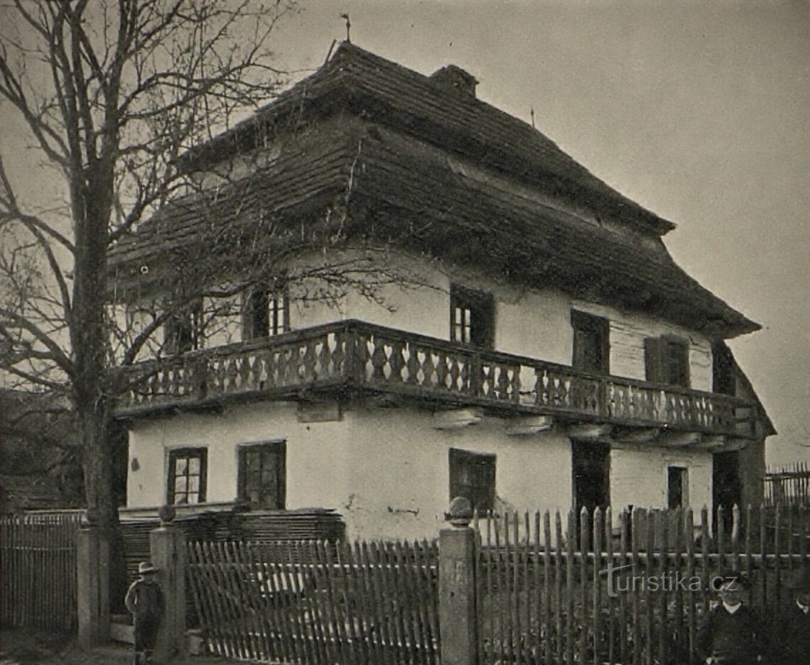 Hiša št. 46 pred letom 1909 (Cerekvice nad Bystřicí)