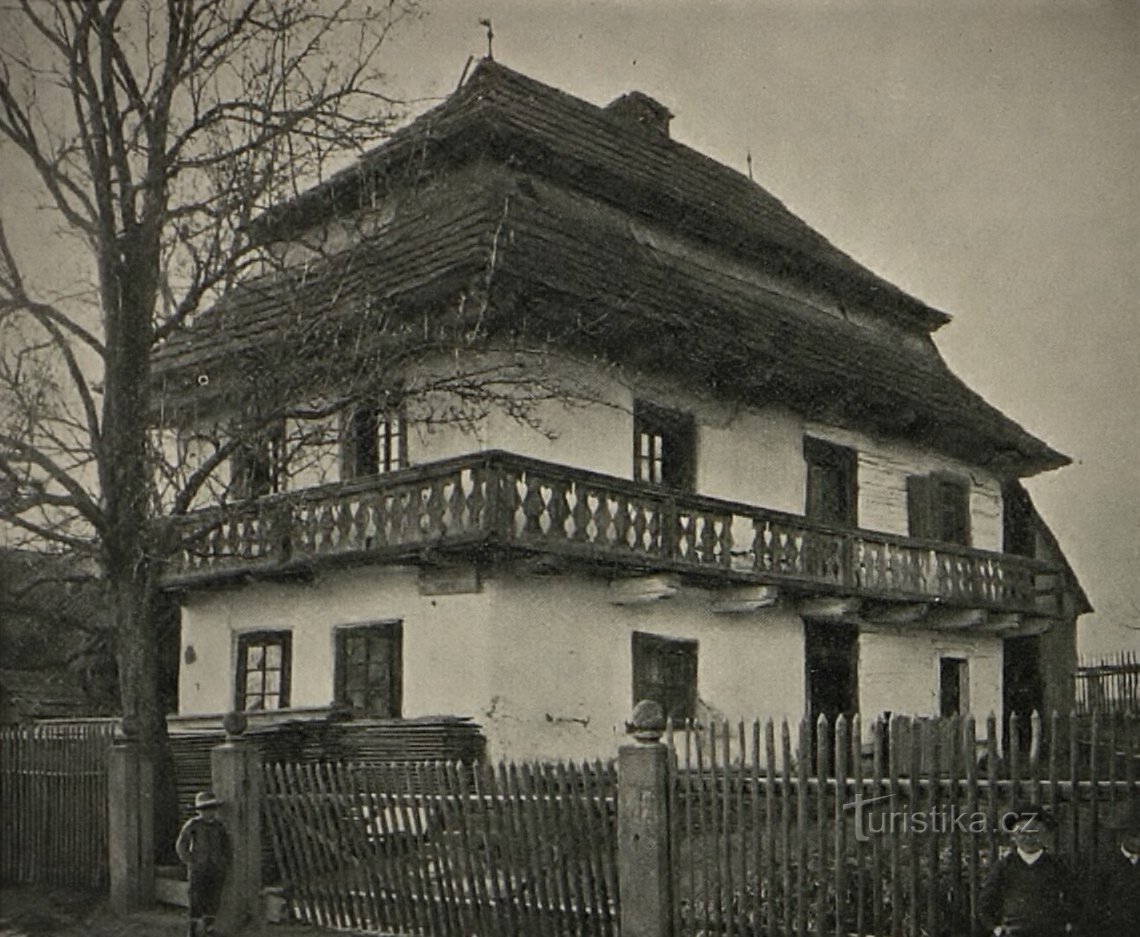 Dom nr 46 przed 1909 r. (Cerekvice nad Bystřicí)