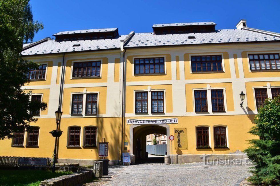 Huis van wandtapijten, foto: archief van de stad Jindřichův Hradec