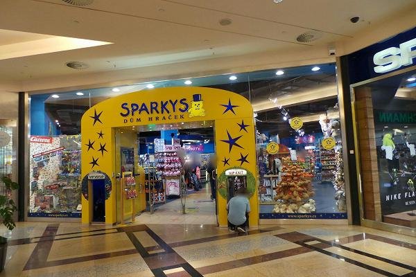 Praška kuća igračaka Sparkys