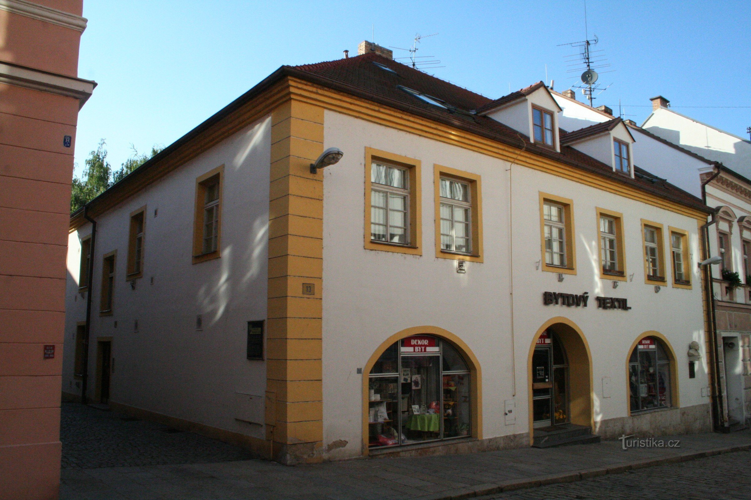 Huset, hvor Mikoláš Aleš boede