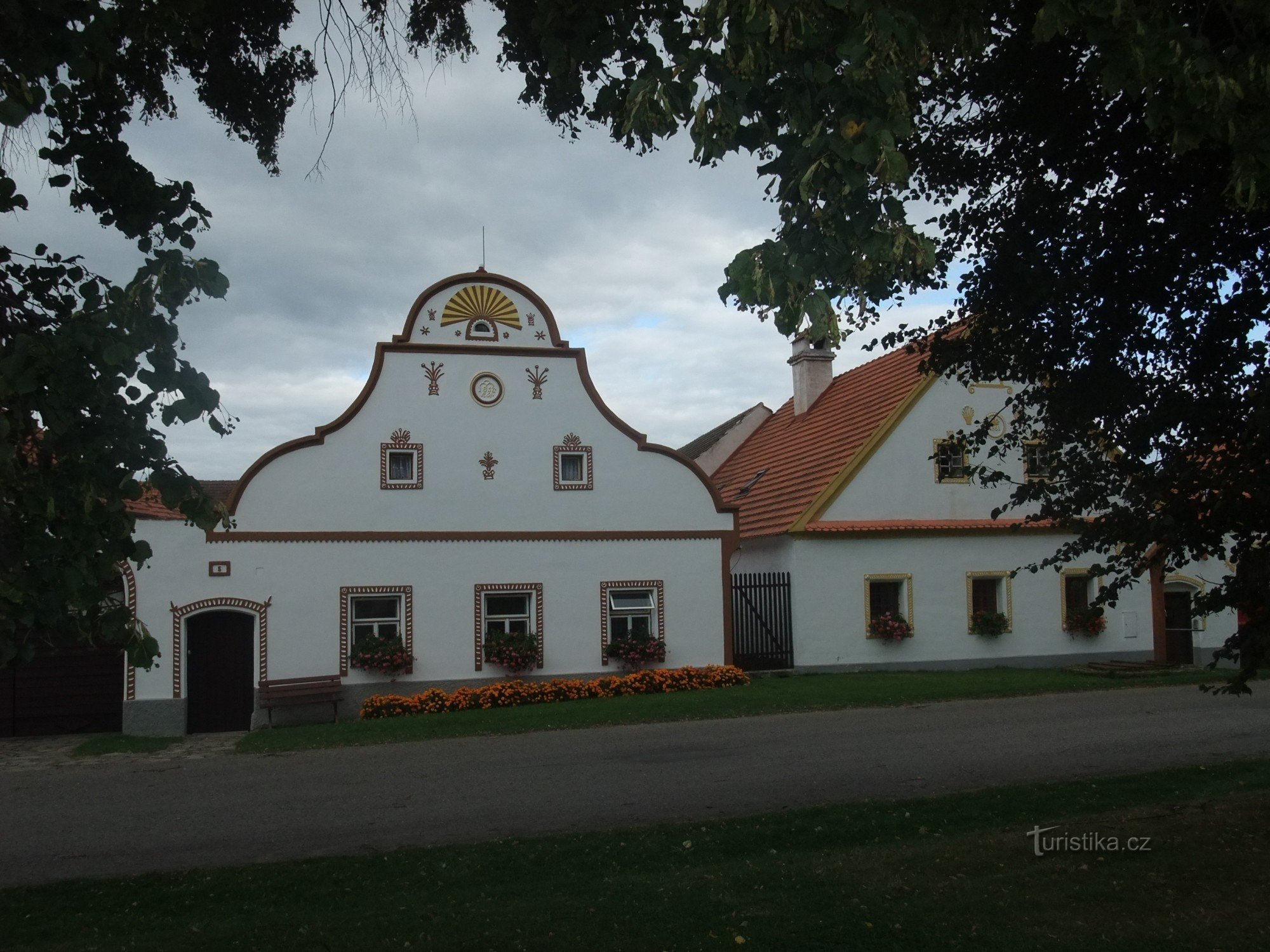 House in the village in Holašovice