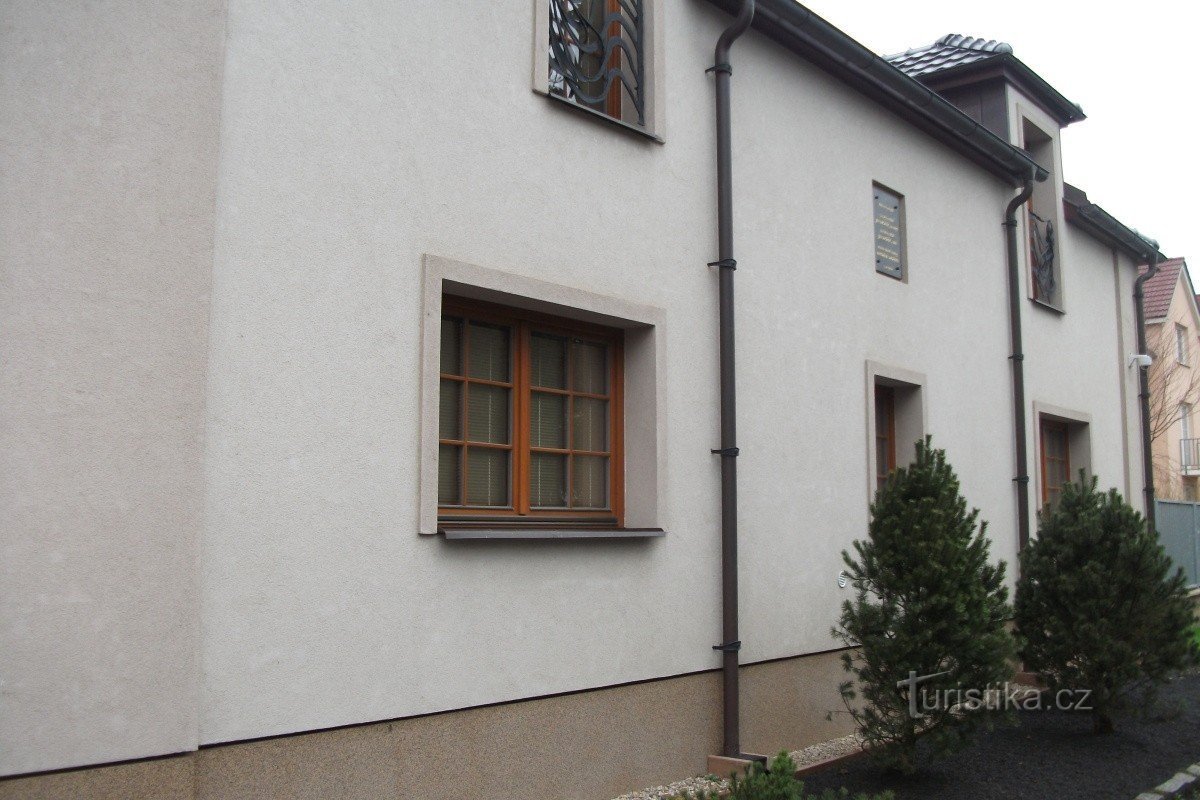 Casa în care s-au născut strămoșii lui A. Dvořák