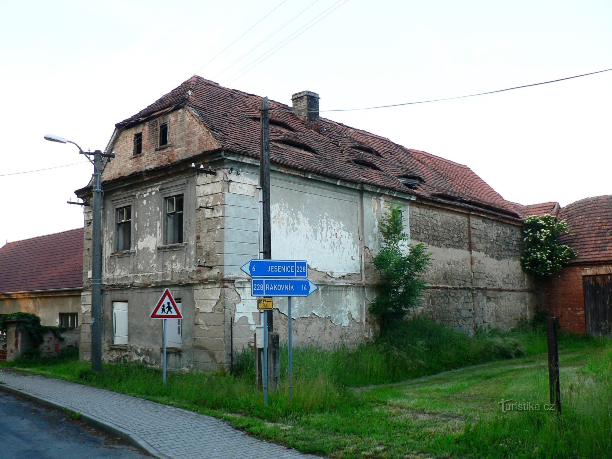 casa dopo i tedeschi sfollati?