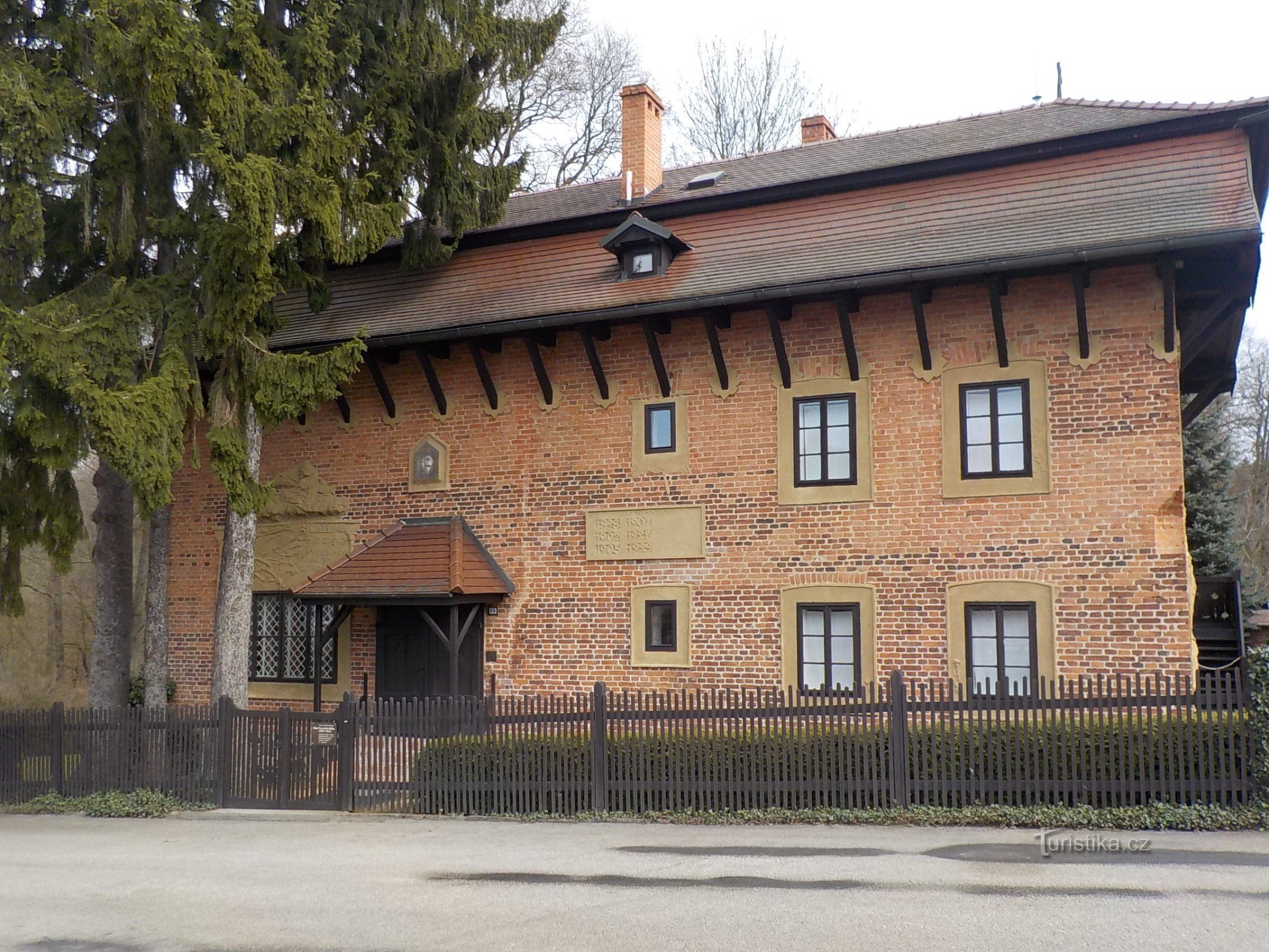 The house of the sculptor František Bílek in Chýnov