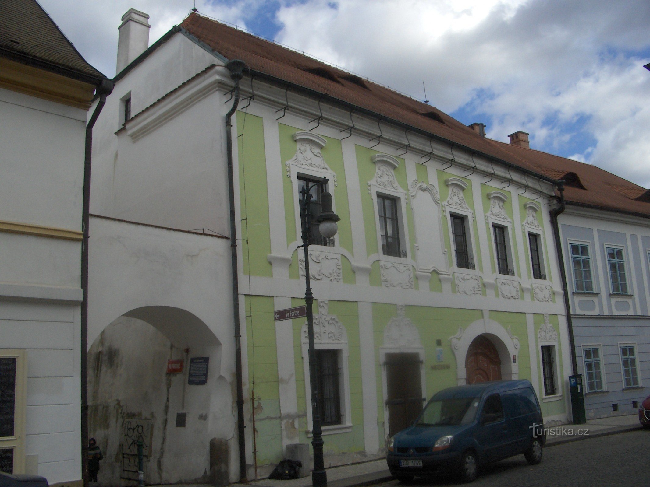 Huis bij de Witte Eenhoorn.