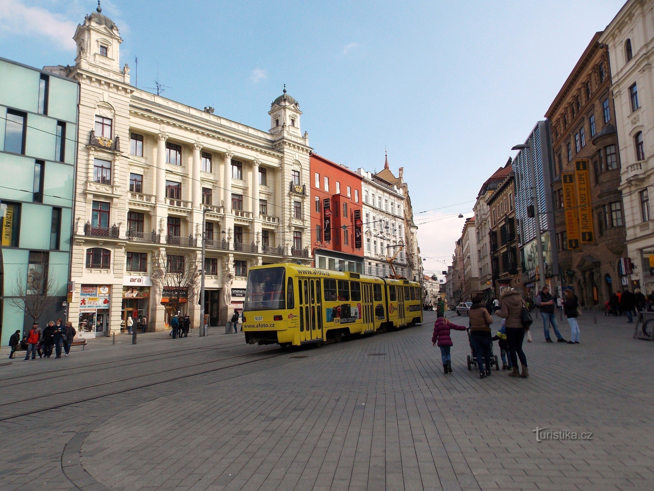 House U Ctyř mamlasů in Brno