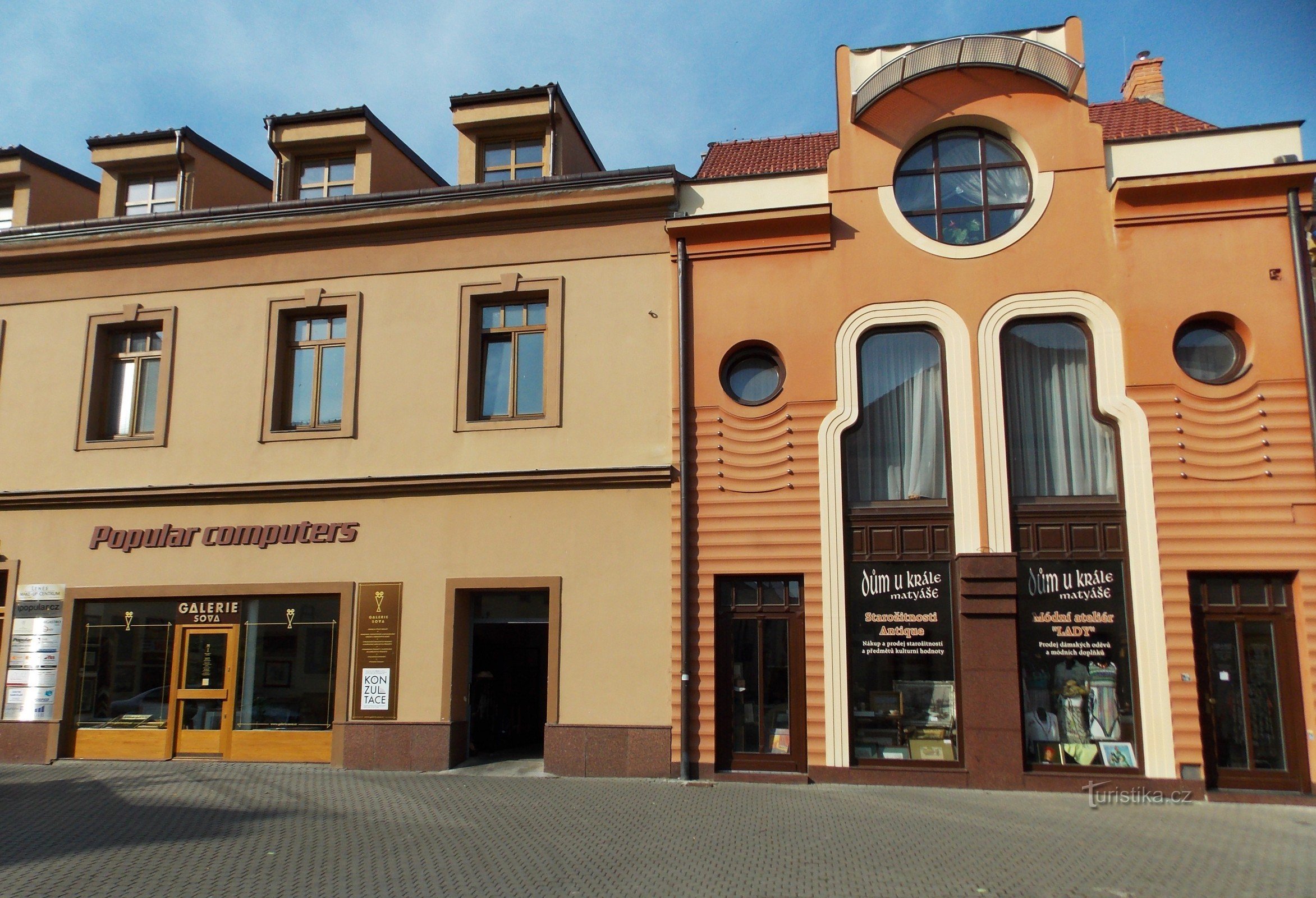 U krále Matyáš house in Uherské Hradiště