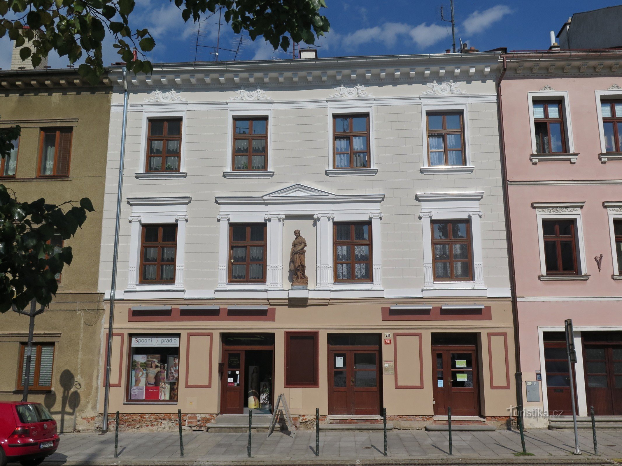 Casa en la mujer romana