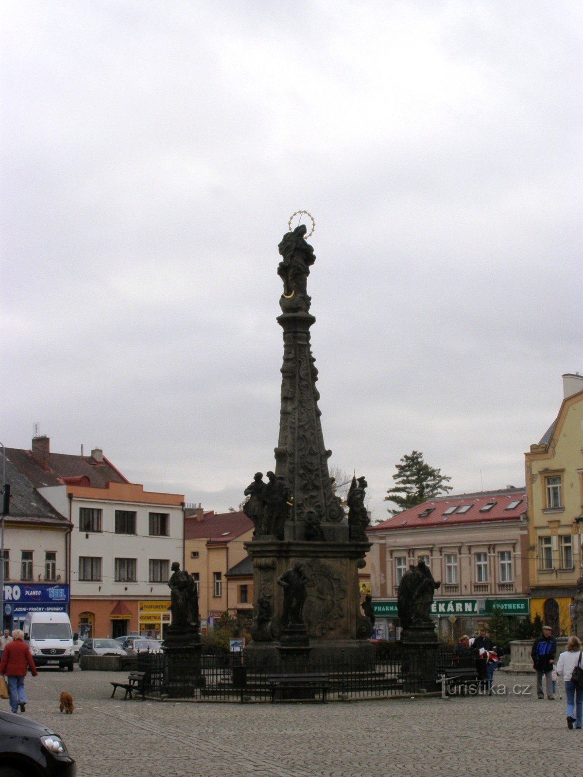 Dvur Králové - coloana mariană