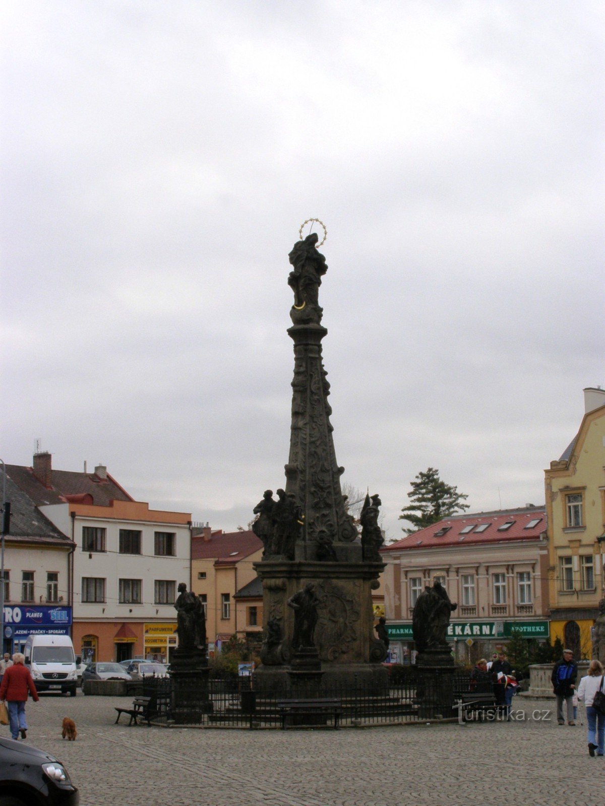 Dvur Králové - Mariensäule