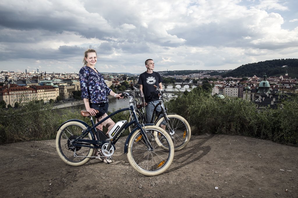 Wycieczka rowerem elektrycznym po Pradze