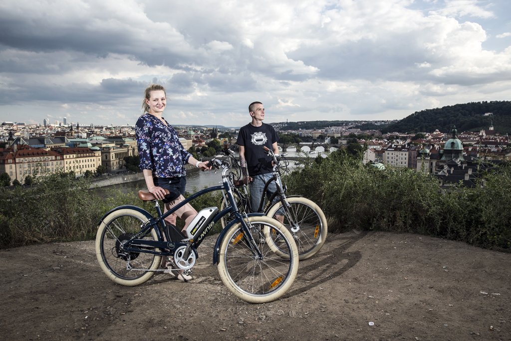 E-cykeltur Prag