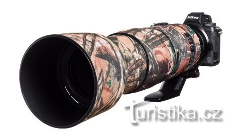 EASYCOVER Lentille Chêne pour Nikon 200-500mm f/5.6 VR Camouflage Forêt