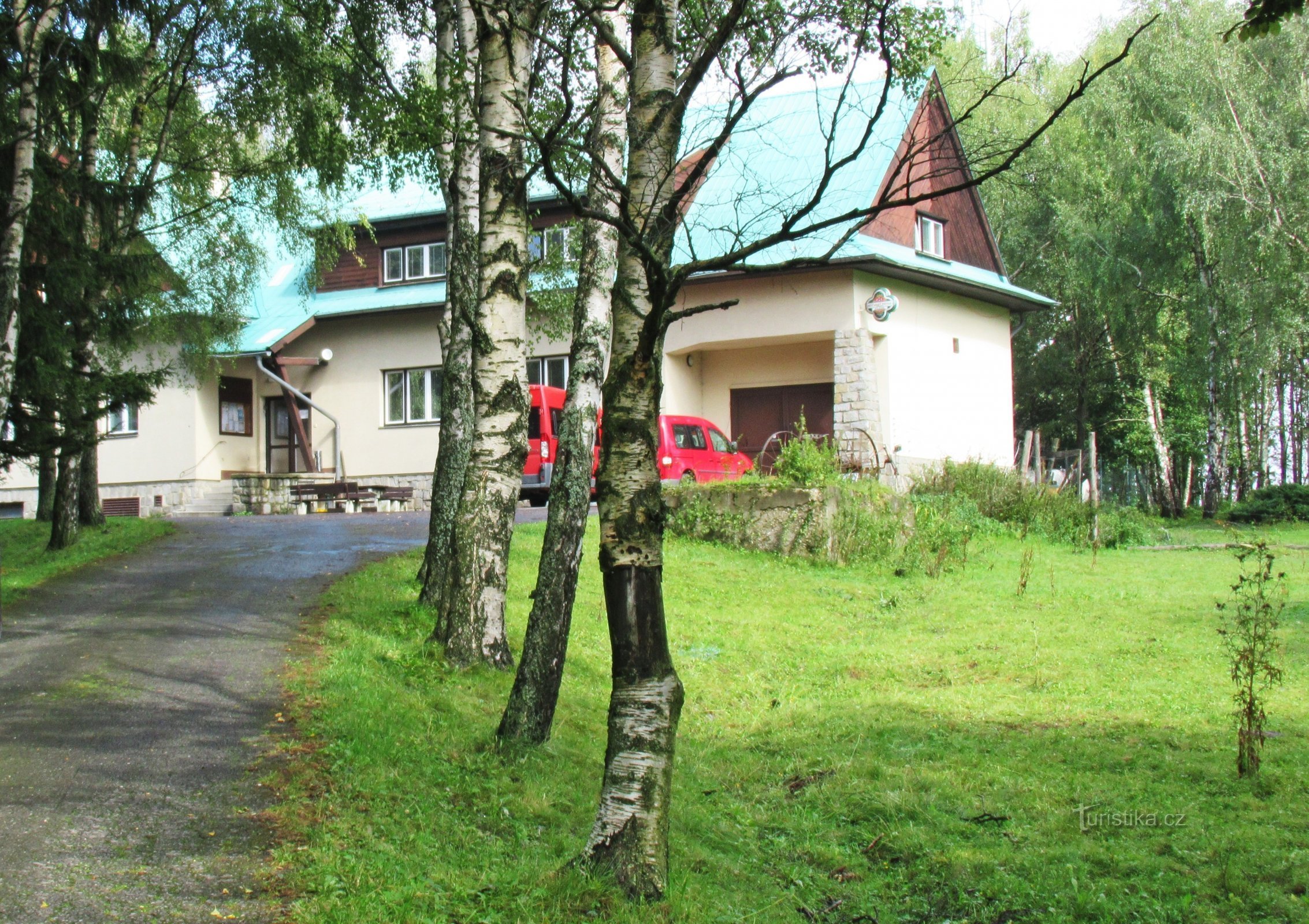 Ecofarm e alojamento Orlí vrch no assentamento de Rejvíz