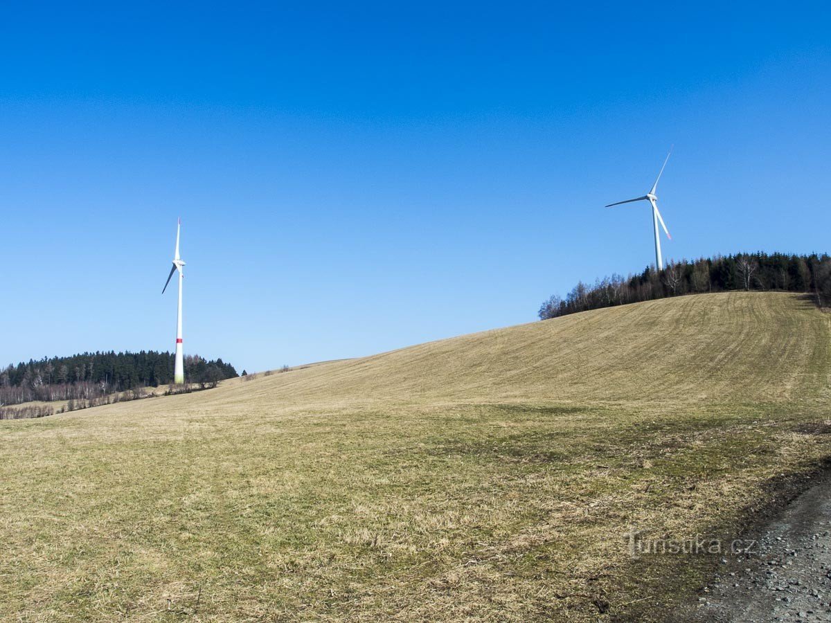 Kraftwerke von Rejchartické sedlo