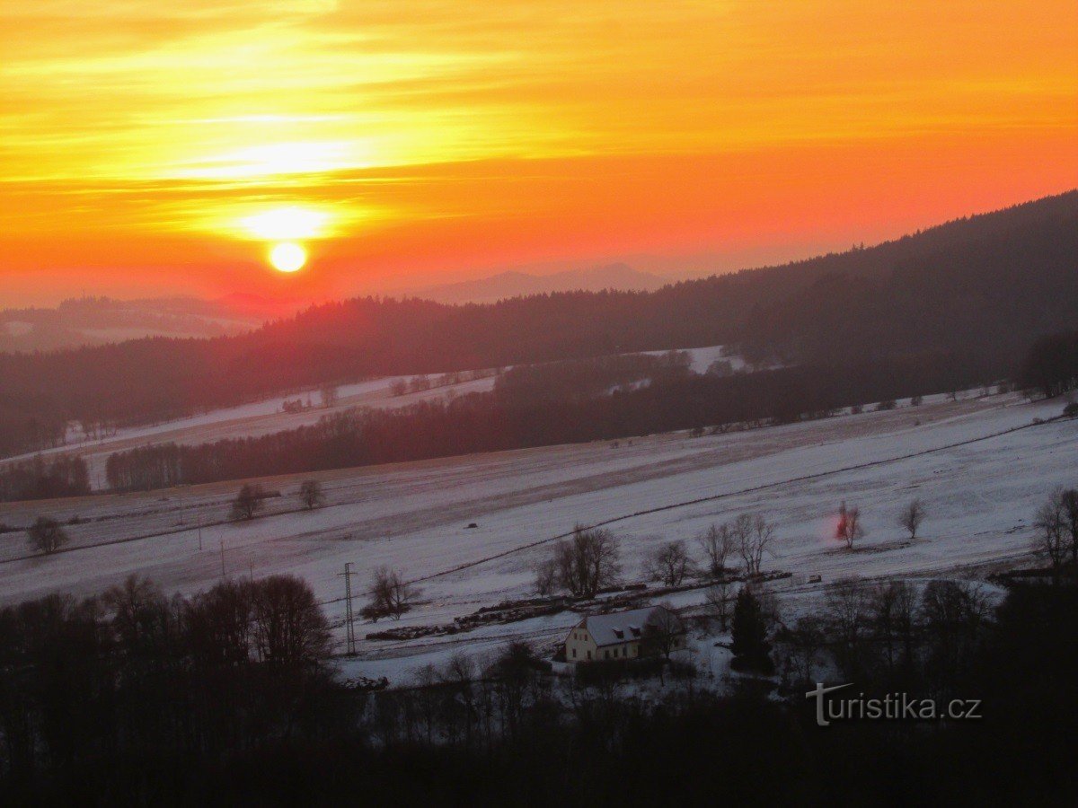 Eliška Rejček. Seitsemänsataa vuotta vanha rakkauteni. Trutnov. Orlic vuoret.