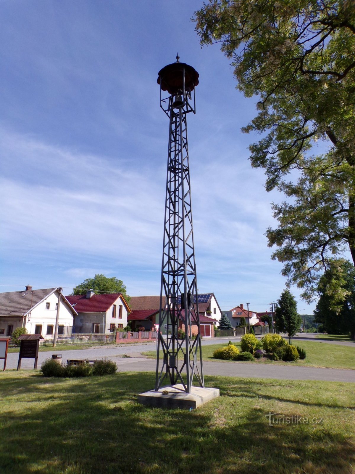 Campanile evangelico (Jeníkovice, 15.6.2021 maggio XNUMX)