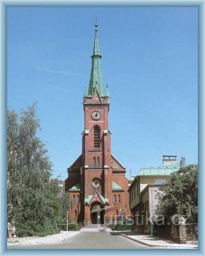 evangeliska kyrkan i Frýdek