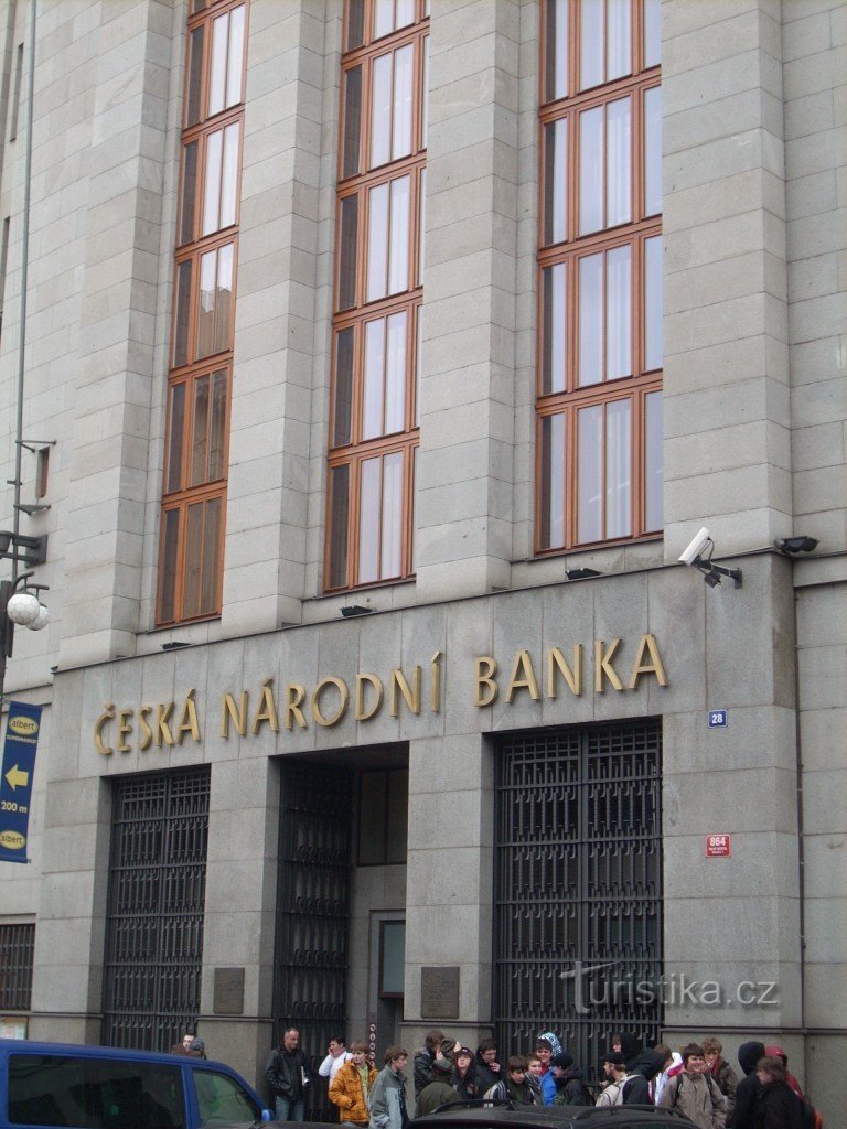 Utställning av den tjeckiska centralbanken