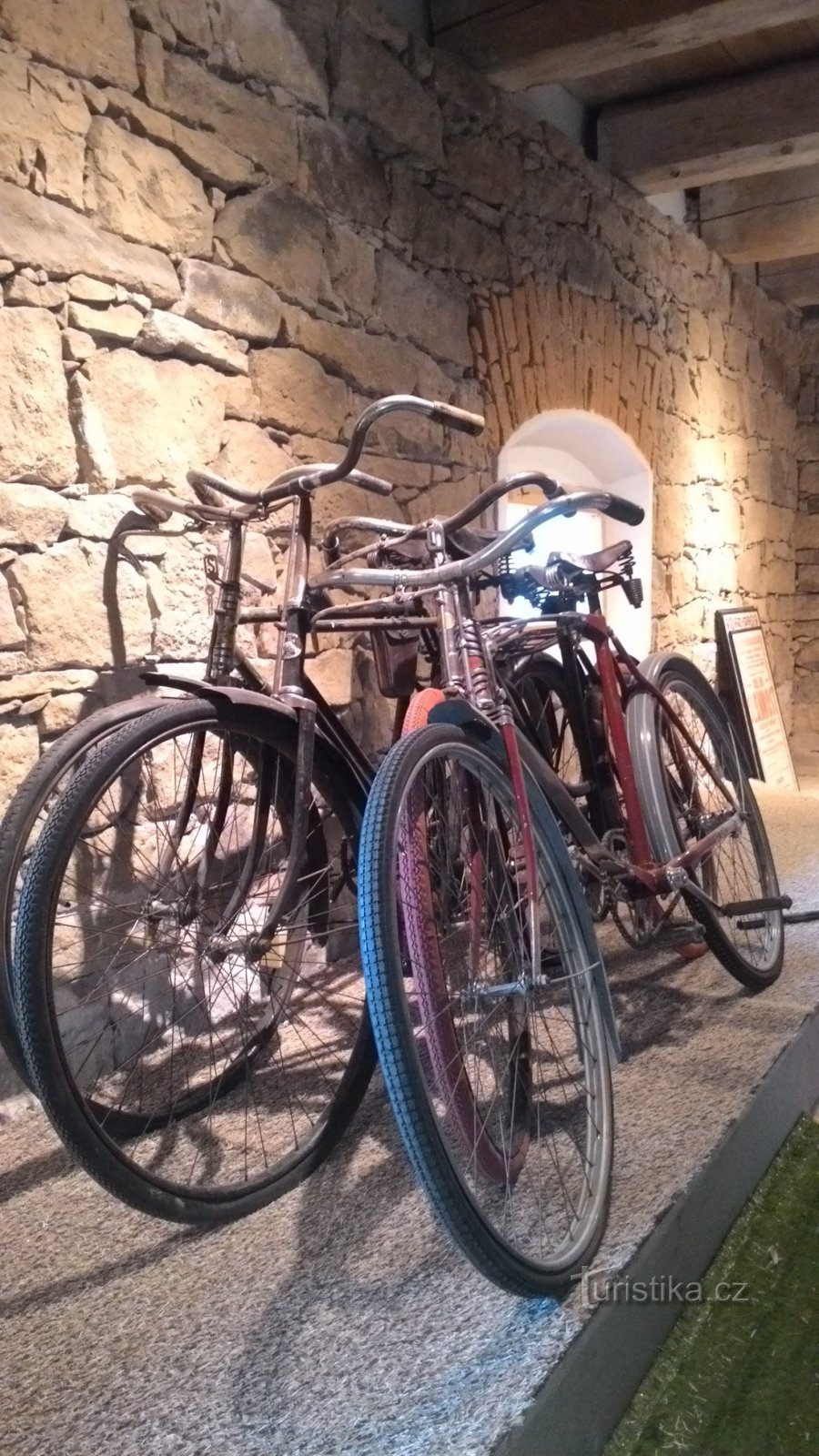 Expozice historie cyklistiky