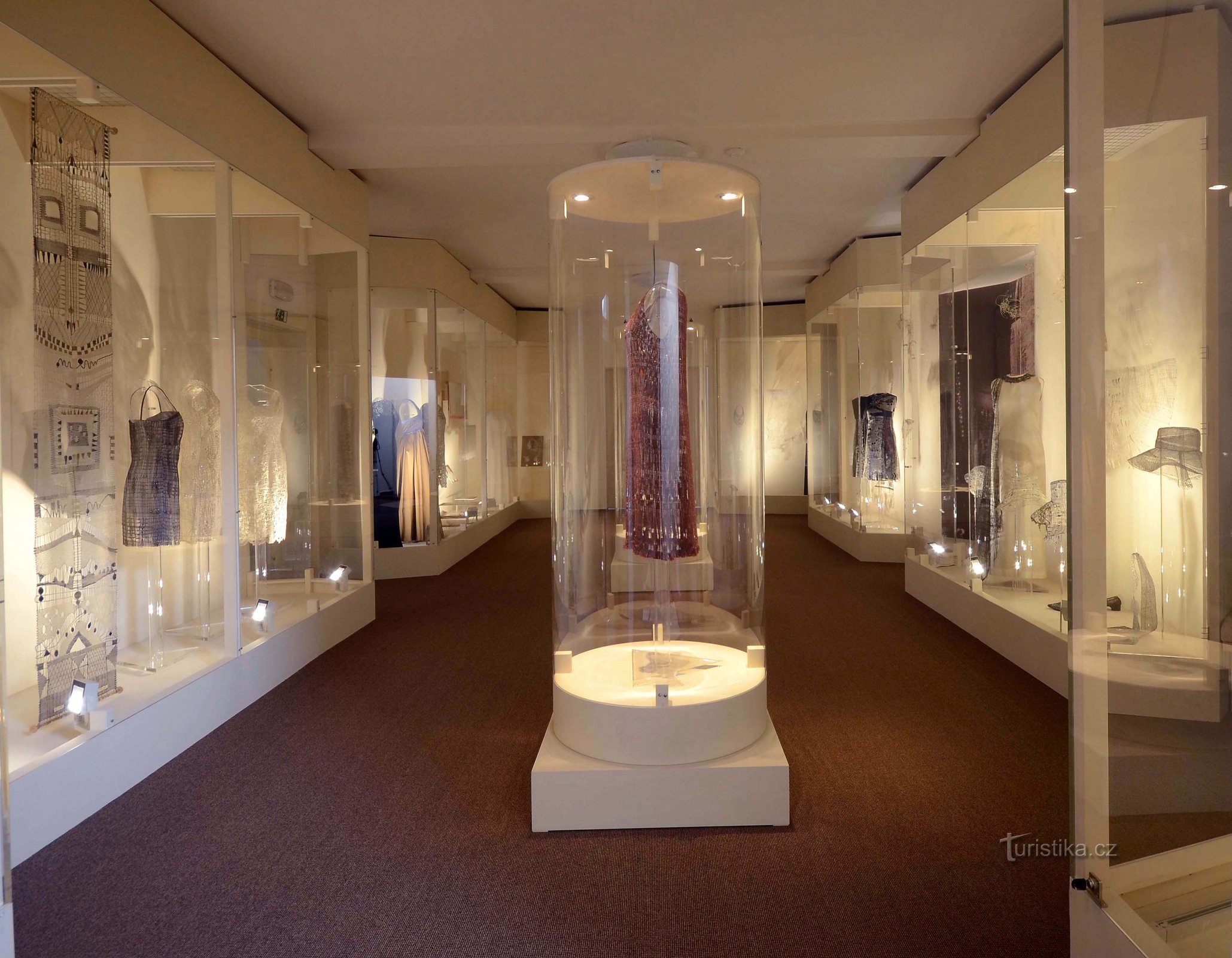 Tentoonstelling van het Vamberk Lace Museum