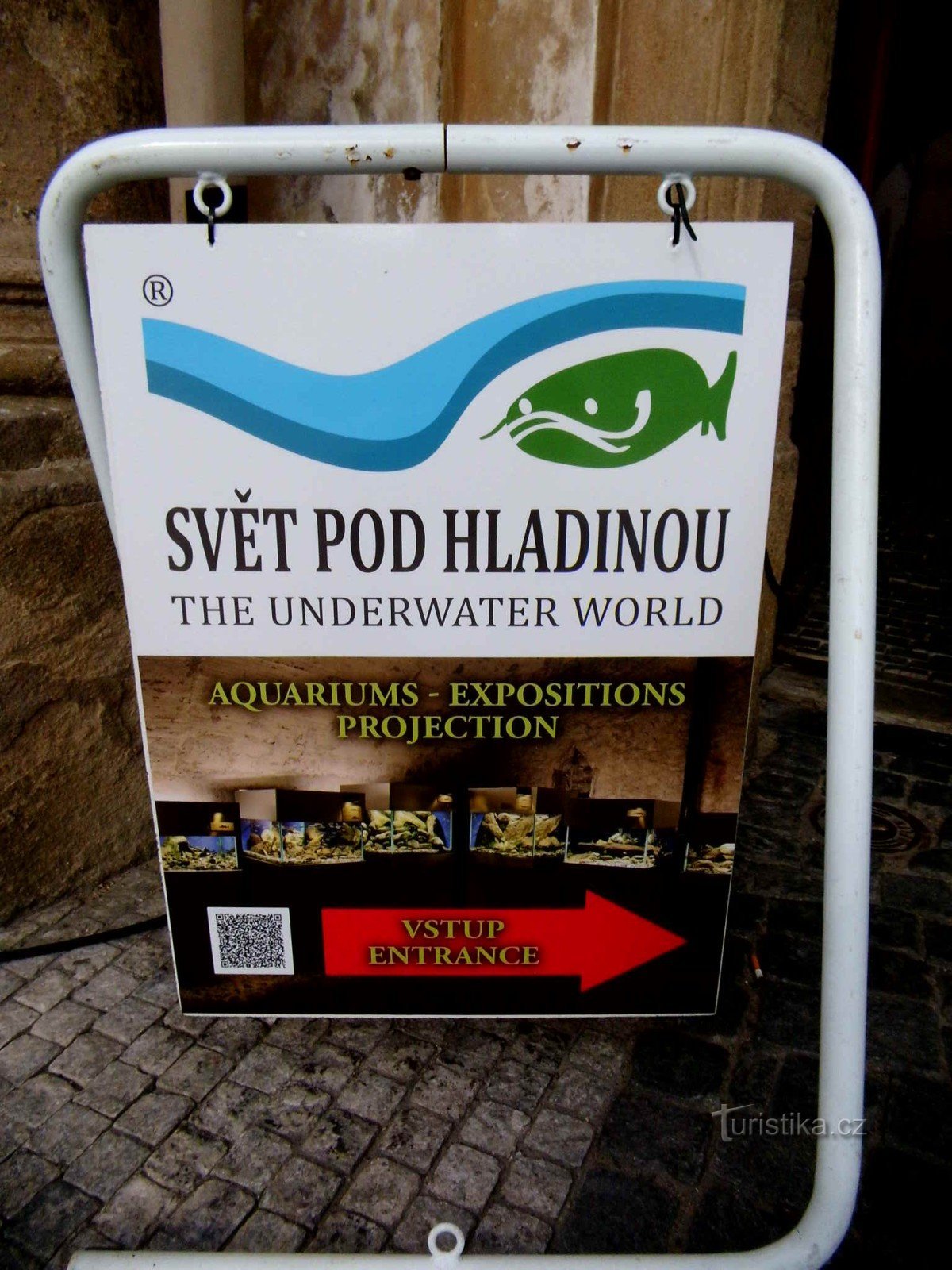 Utställning Under ytan av Moldau