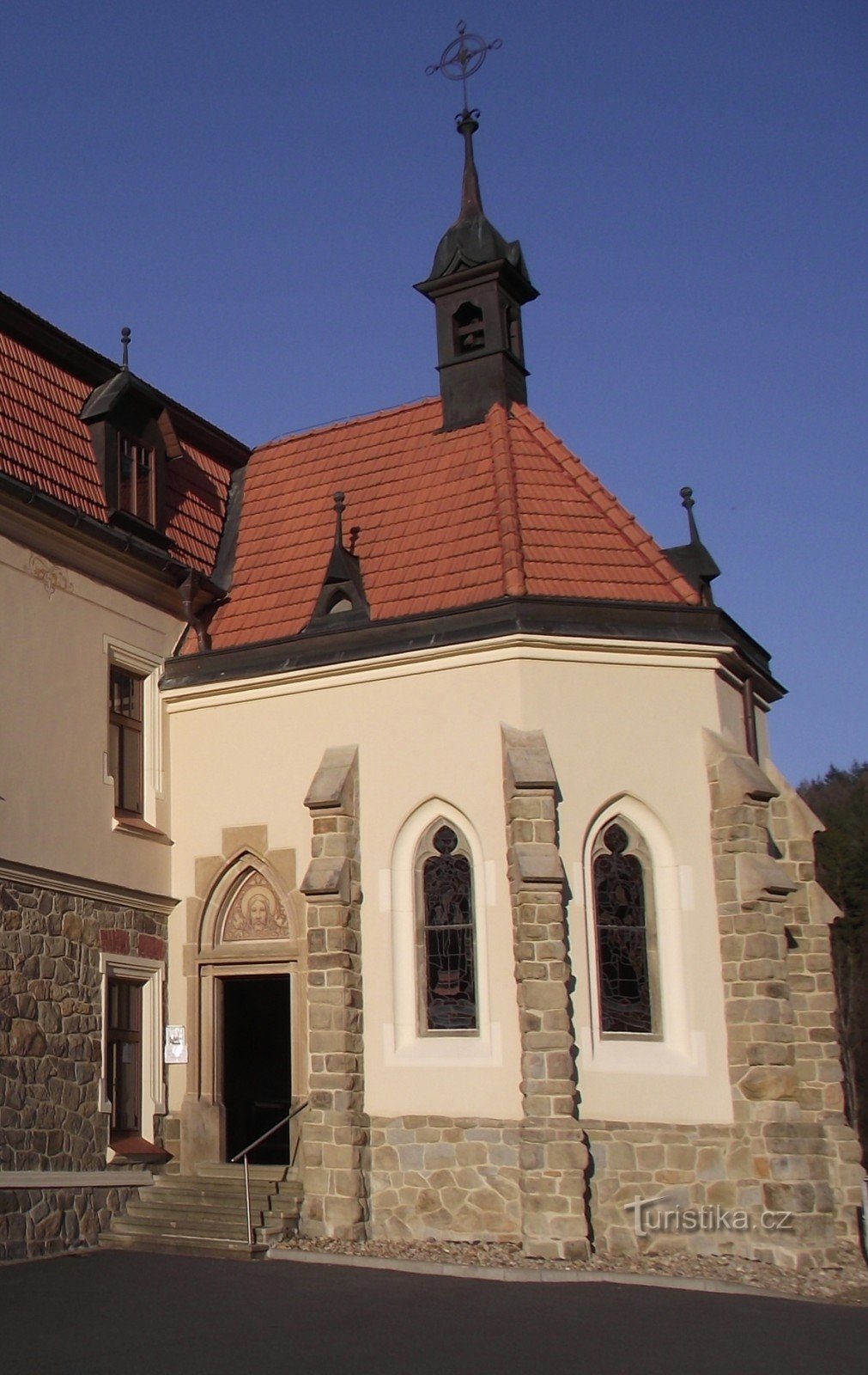 exterior da capela