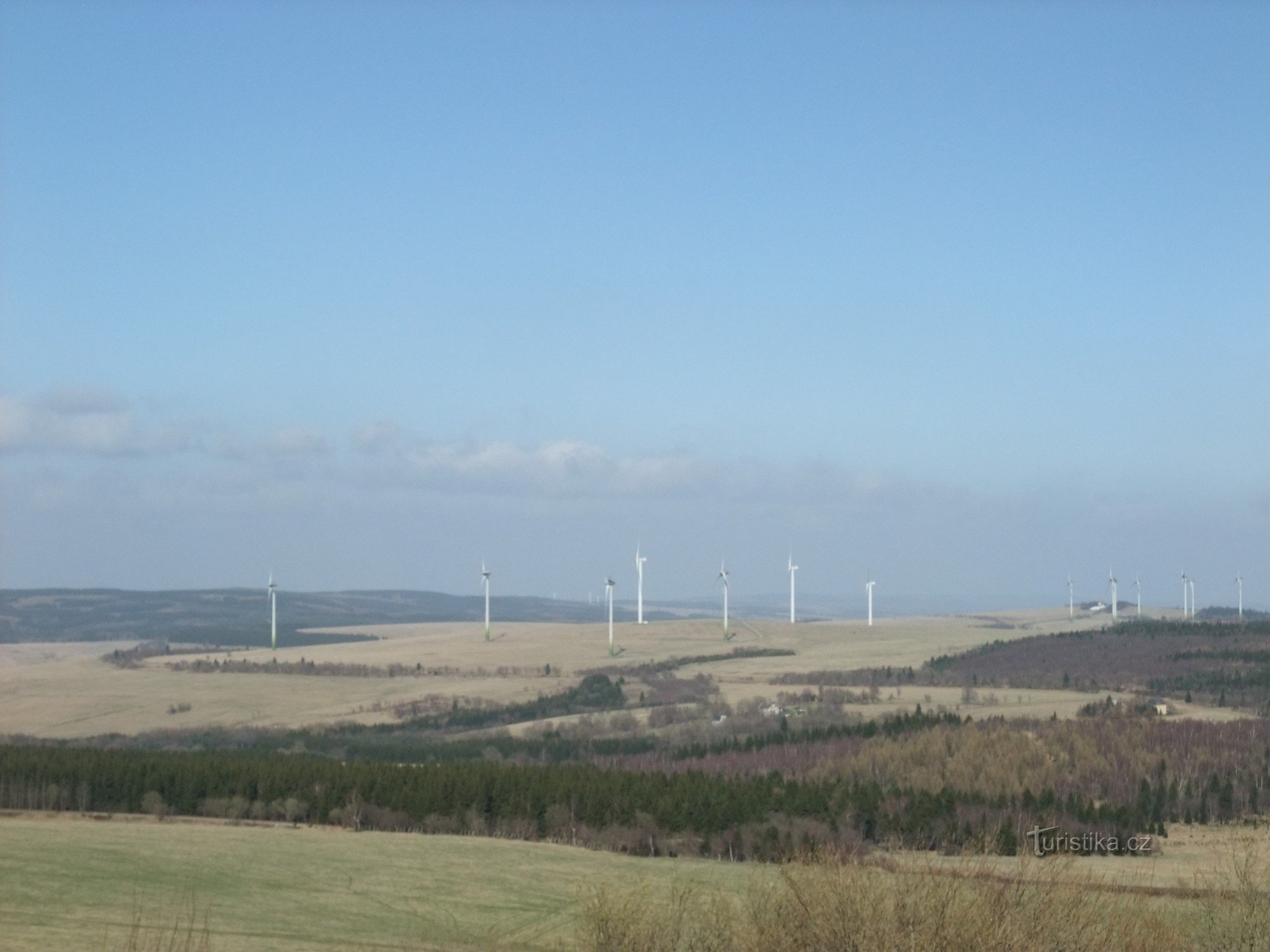 Windpark Kryštofovy Hamra